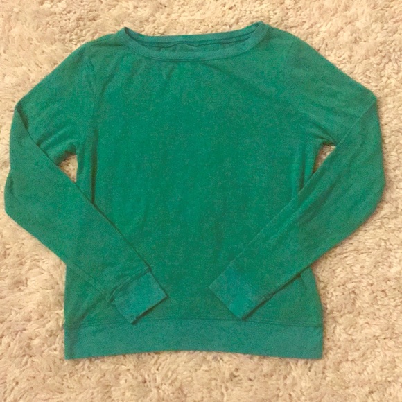NWOT Spiritual Gangster Blank Green Pullover Sz S - Picture 1 of 3